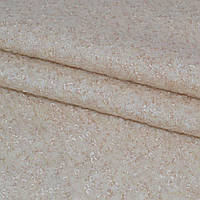 Лоден букле велике з ворсом пальтовий бежевий світлий, ш.150