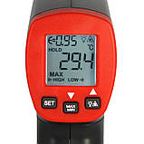 Пірометр UNI-T UT300S (-32...+400 °C) D:S:12:1 EMS:0,1-1,0, фото 3