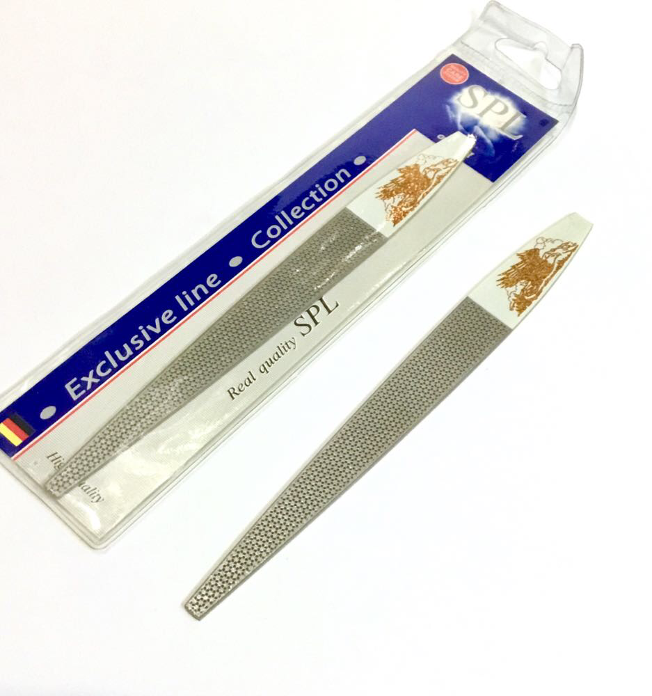 Пилочка для нігтів SPL 9830, з металевою насічкою 17,3 см