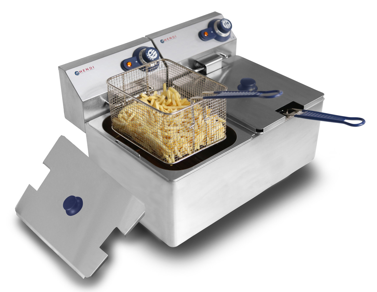 Фритюрниця професійна 2х6 л Hendi 205853, фото 1