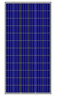 Солнечная панель 330 Вт Amerisolar AS-6P-330 (поликристалл, 5ВВ)