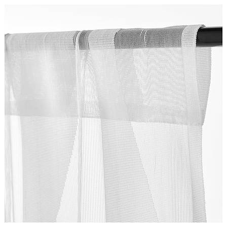 МУРРУТА Гардини, 2 шт., білий, 145x300 см, 30292078, IKEA, ІКЕА, MURRUTA, фото 2