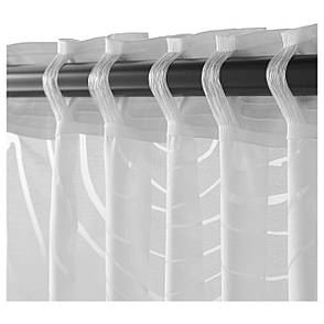 НОРДІС Гардини, 2 шт., білий, 145x300 см, 10295030, IKEA, ІКЕА, NORDIS, фото 2