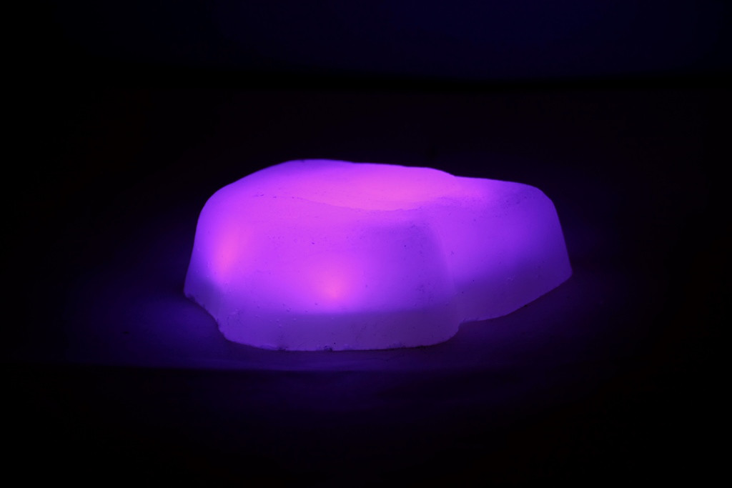 Світлодіодний камінь RGB 8.5х8.5х3