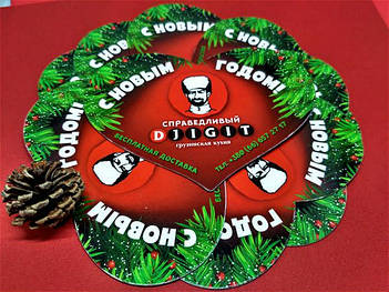 Рекламные фотомагниты в форме "Сердца". Размер 95х72 мм 4