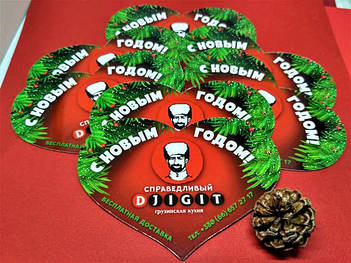 Рекламные фотомагниты в форме "Сердца". Размер 95х72 мм 5