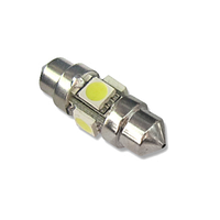 LED-лампа C5W 31 мм 4 SMD5050 по колу 12V