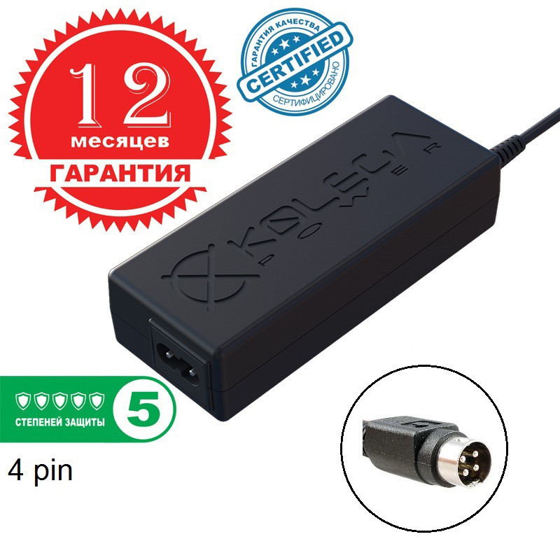 Блок живлення Kolega-Power 19V 4.74 A 90W 4pin (Гарантія 12 міс)