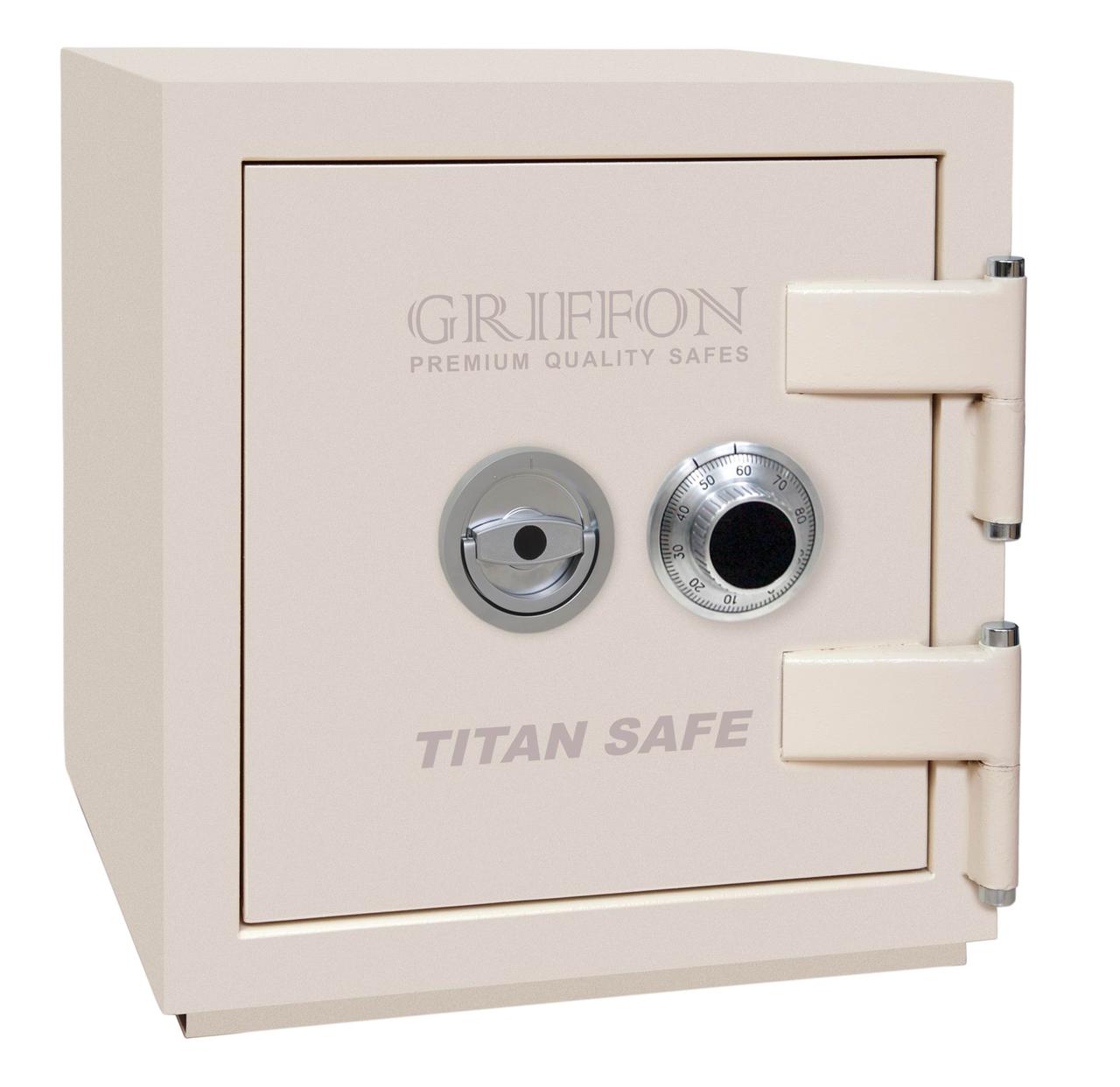 Зламостійкий сейф Griffon CL.II.50.С (Cream) 472(в)х460(ш)х440(гл). 2 клас опору до злому, 30 хв вогнетривкості. Замок -
