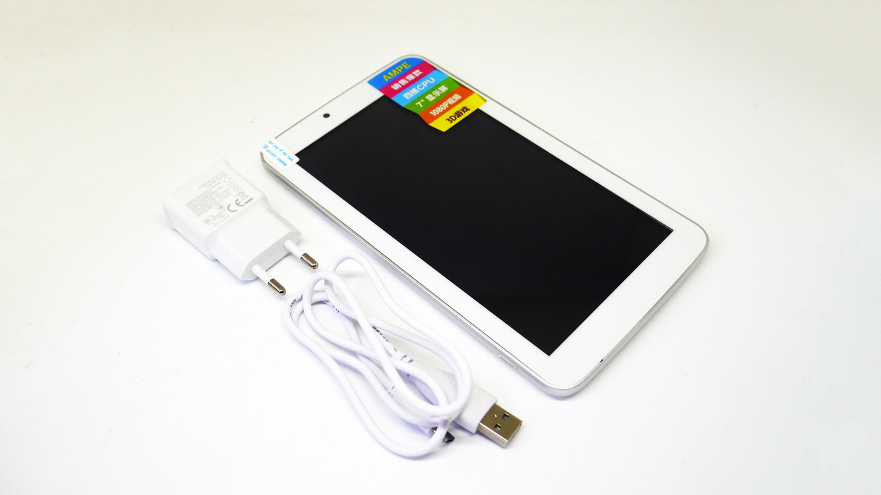 7" планшет Ampe A77 - 4Ядра+512Mb Ram+8Gb Rom + Android 4.4 - фото 2 - id-p668737560