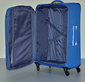 Сумка дорожня Travelite Wave L 4 колеса, синя, фото 2