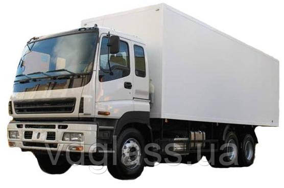 Isuzu CXZ51, Giga лобове скло, триплекс, фото 1