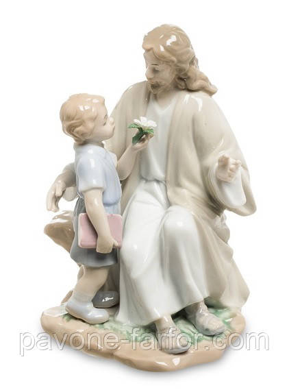 Порцелянова статуетка "Повчання Христа" (Pavone) JP-40/14. Великодні сувеніри