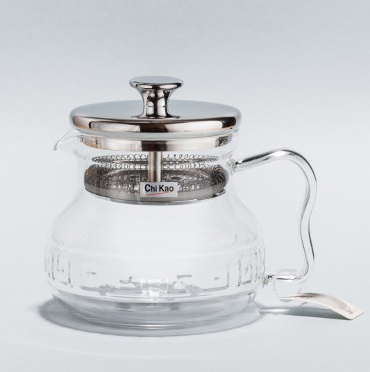 Скляний чайник — Домашній водопій (600 ml.)