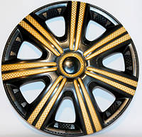 Ковпаки Star 15R DTM Super Black GOLD (карбон)