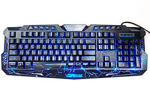 Ігрова клавіатура з підсвічуванням USB M200-2 Блискавка Gamer