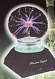 Плазмінна куля Тесла Plasma Light Магічна куля Блискавки Нічник Світильник Електрична куля, фото 7
