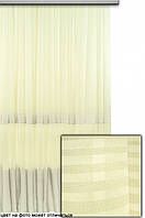 Тюль із купоном у смужку Вегас, колір No 02