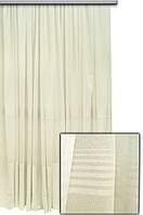 Тюль із купоном у смужку Вегас, колір No 03