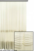 Тюль із купоном у смужку Вегас, колір No 01
