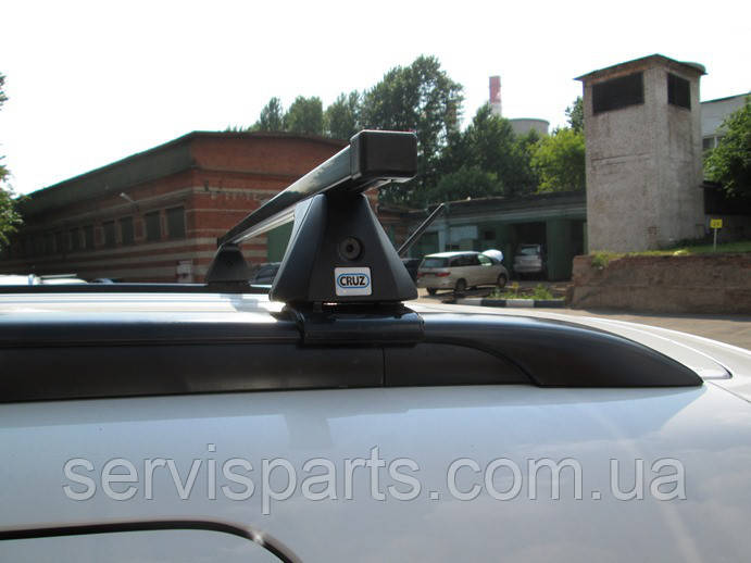 Багажник на интегрированные рейлинги крыши Land Rover Evoque 2015- - фото 3 - id-p668949180