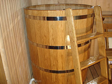 Купель для лазні кругла 1000 мм.