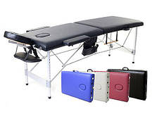 Стіл масажний кушетка алю.2 сегментний+ сумка