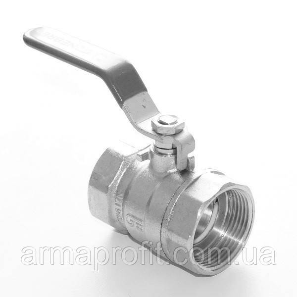 Кран шаровый для воды резьбовой вн-вн рычаг GENEBRE тип 3028 Ду50 Ру25 ...