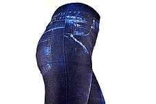 Лосіни жіночі під джинс M\XL Чорний, фото 3