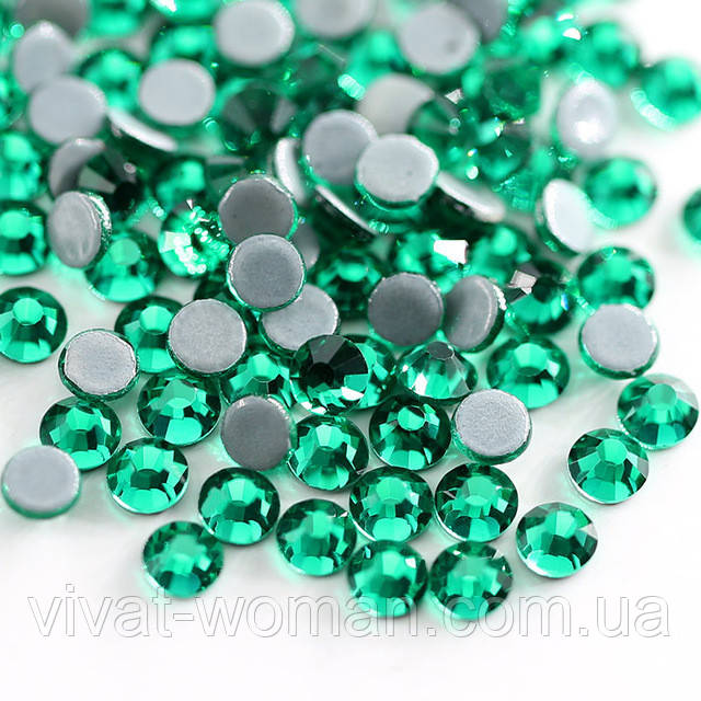 Стрази А+ Premium, Green Zircon SS20 (4.8-5.0 мм) термоклейові. Ціна за 144 шт.