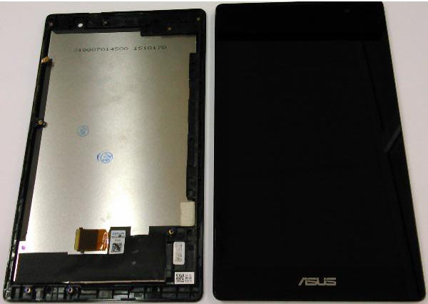 Дисплейний модуль Asus ZenPad C 7.0 Z170C, Z170CG, P01Y чорний у рамці