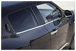 Хром молдинг скла NISSAN JUKE