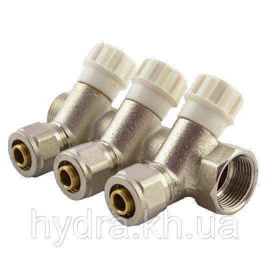 Колектор вентильний із фітингом 3/4"x16/5 виходів FADO (KVO05)