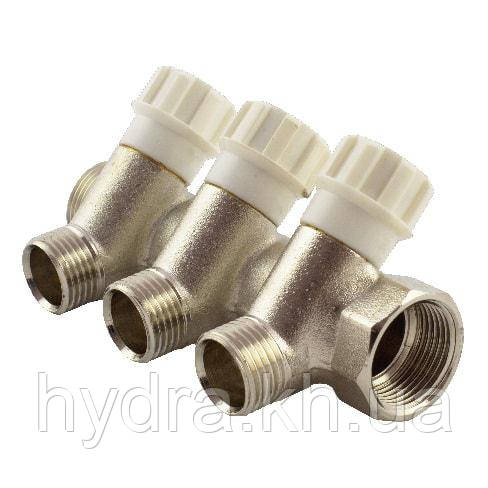 Колектор вентильний 1"x1/2"/5 виходів FADO (KVR15)