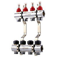 Колектор із витратами 1"х3/4" 2 виходи FADO (KRV02)