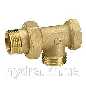 Giacomini Трійник для R557 з накидною гайкою та відведенням 1"X1'X1" (R557DY005)