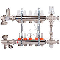 Колекторна група для системи "тепла підлога" вих. 8 (1") ICMA Арт. К0111