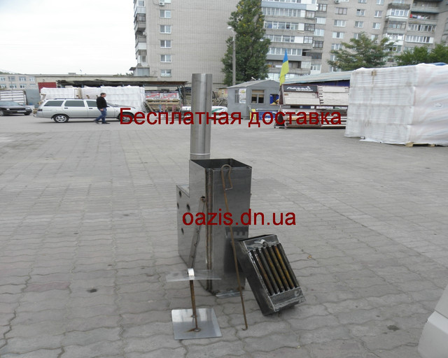 Печь внутренняя для купелей, офуро японской бани Печь внутренняя для купелей, офуро японской бани