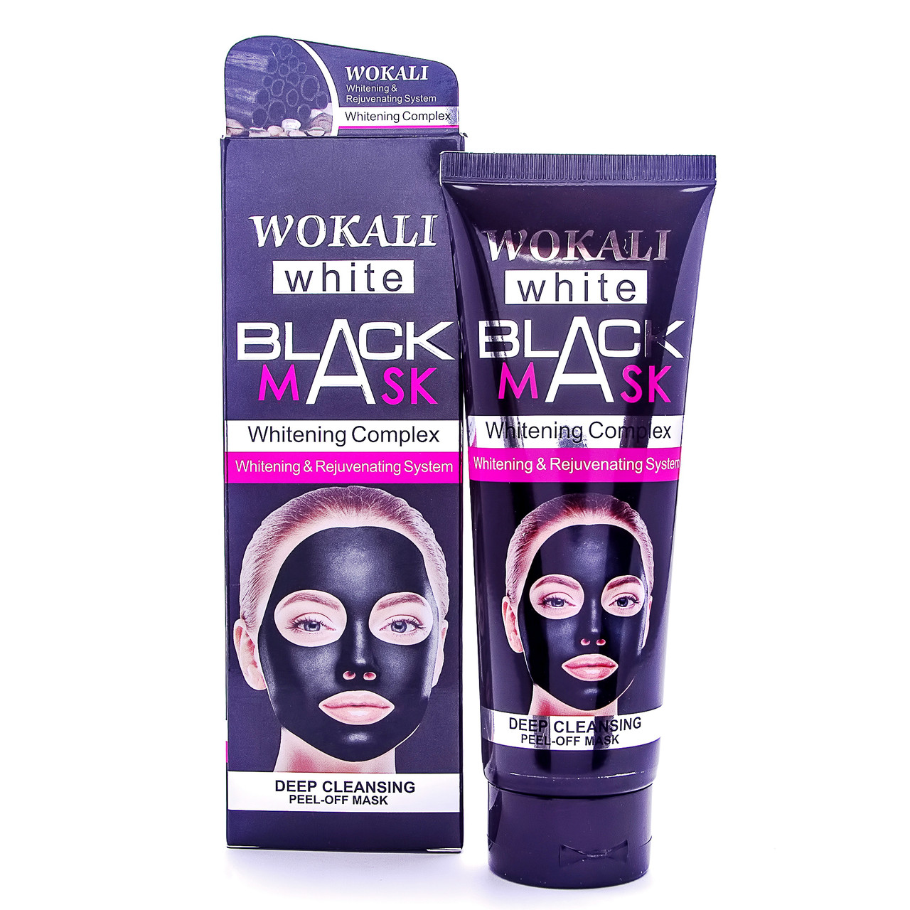 Чорна маска для обличчя Wokali Black Mask