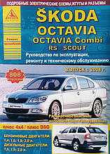 Книга SKODA OCTAVIA / OCTAVIA COMBI / RS / SCOUT  
Моделі з 2008 р.в.  
Посібник з ремонту й експлуатації