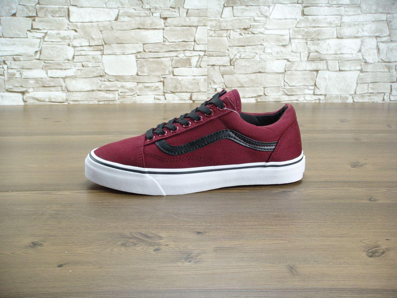 Чоловічі кеди Vans Old Skool bordo