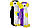 Підвіска на сумку BD-199-11 пінгвінчікі бузкова, фото 2