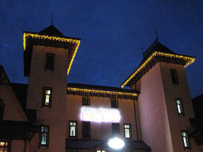 Оформление Светодиодными Гирляндами  12