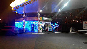 Оформление Светодиодными Гирляндами  4