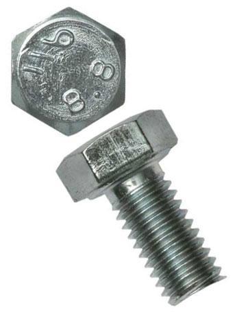 Болт шестигранний М20х120 з повним різьбленням (клас міцності 8.8), фото 1