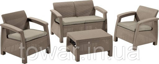 Набір садових меблів Allibert Corfu Set