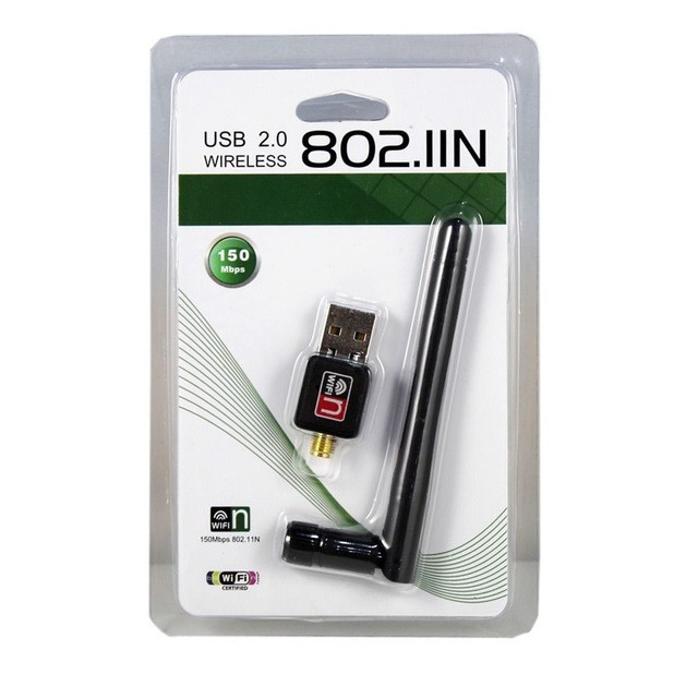 USB WI-FI Адаптер WF-2 802.IIN, (Wi-Fi свисток для бездротової передачі даних по Wi-Fi - до 150мбіт/с )