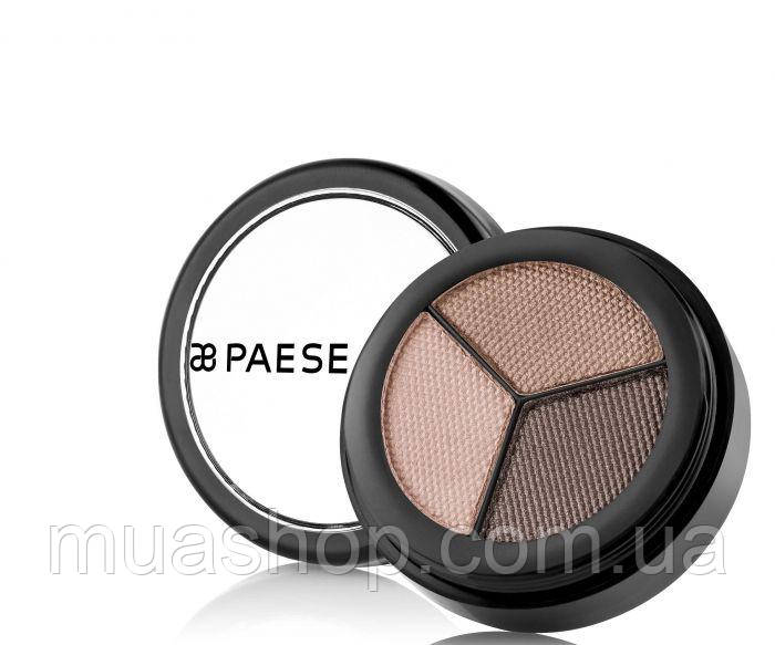 Тіні для повік Опал Перламутрові (238) Opal Eyeshadows Trio Perl. Silk Paese