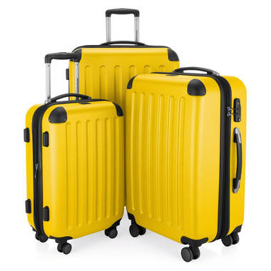 Набір валіз Hauptstadtkoffer Spree жовтий 3 штуки, фото 2