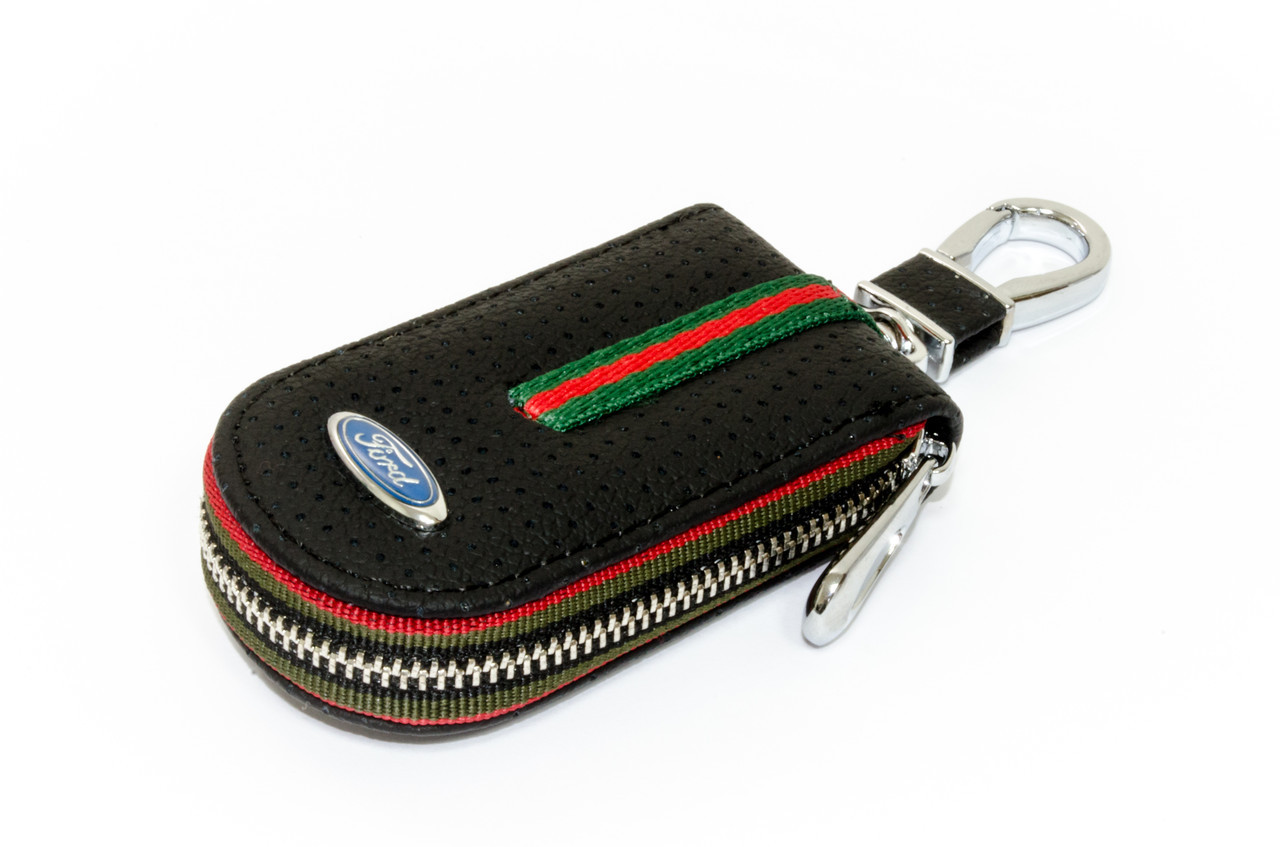 Ключниця Carss з логотипом FORD 03007 чорна